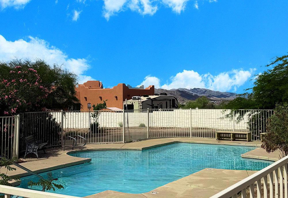 This image displays photo of Las Casas de Quartzsite Apartment
